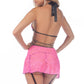 D1415 - 3Pc Sexy Darling Babydoll & Stockings
